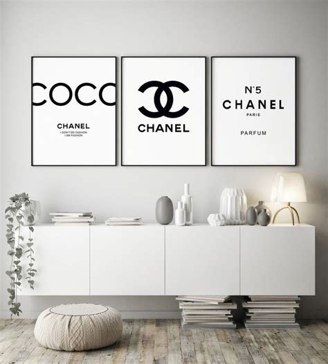 chanel drawings|Chanel paintings for bedroom.